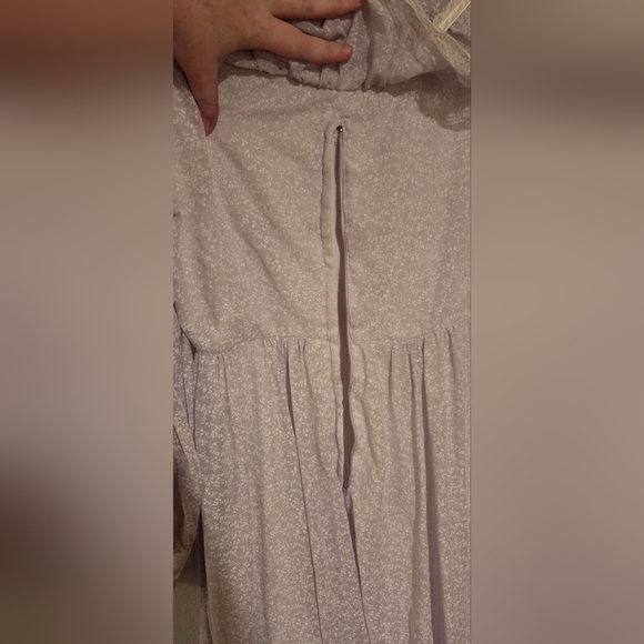 Gunne Sax By Jessica Floral Ruffle Prairie Dress - Picture 6 of 8